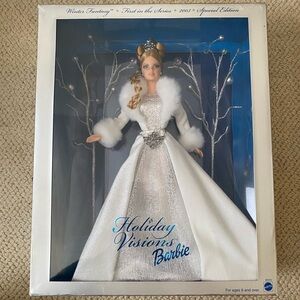 NIB Holiday Visions Barbie